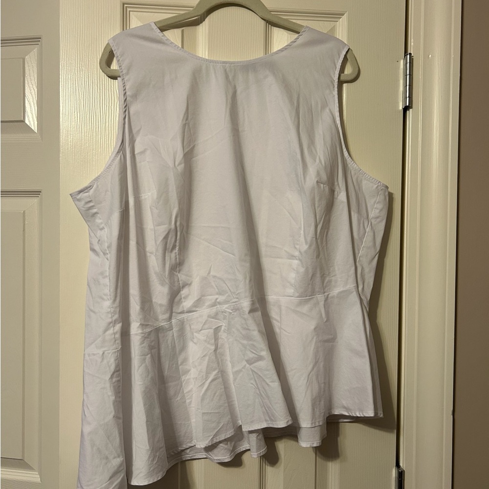 White Sleeveless Women's Top
